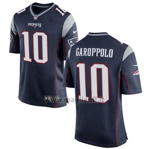 Maglia NFL Game Bambino New England Patriots Garoppolo Nero